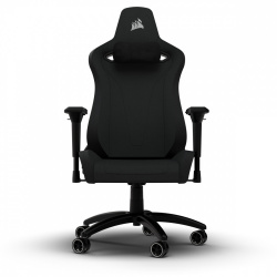 Corsair Silla Gamer TC200 Fabric, hasta 121kg, Negro 