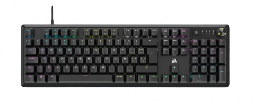 Teclado Gamer Corsair K70 Core RGB, Teclado Mecánico, Switch Cherry MLX Red, Alámbrico, Negro (Español) 