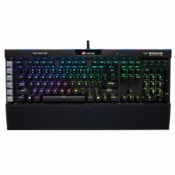 Teclado Gamer Corsair K95 RGB PLATINUM , Teclado Mecánico, Switch Cherry MX Brown, Alámbrico, Negro (Inglés) 