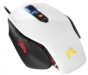 Mouse Gamer Corsair Óptico M65 PRO RGB, Alámbrico, USB, 12000DPI, Blanco 
