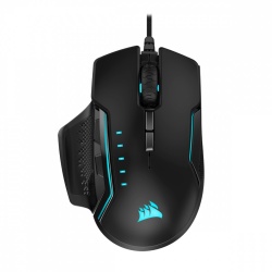 Mouse Gamer Corsair Óptico Glaive RGB Pro, Alámbrico, USB, 18.000DPI, Negro 
