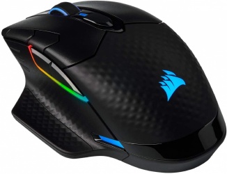 Mouse Gamer Corsair Óptico Dark Core Pro RGB SE, Inalámbrico, USB, 18.000DPI, Negro 