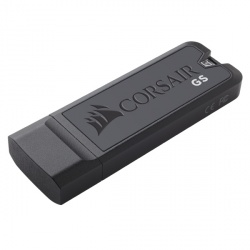 Memoria USB Corsair Voyager GS, 128GB, USB 3.0, Negro 