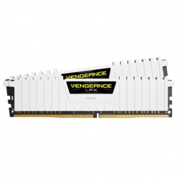 Kit Memoria RAM Corsair Vengeance LPX White DDR4, 3200MHz, 32GB (2x 16GB), CL16 