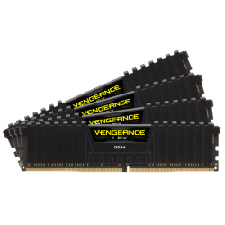 Kit Memoria RAM Corsair Vengeance DDR4, 3600MHz, 32GB - 4 x 8GB, CL18, XMP 