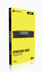 Kit Memoria RAM Corsair VENGEANCE DDR5, 5200MHz, 32GB (2 x 16GB), CL38, XMP 