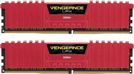 Kit Memoria RAM Corsair Vengeance LPX DDR4, 2400MHz, 8GB (2x 4GB), Non-ECC, CL16, XMP 