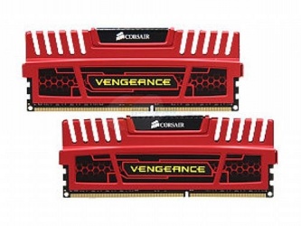 Kit Memoria RAM Corsair Vengeance LP Red DDR3, 1600MHz, 8GB (2x 4GB) 
