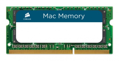 Memoria RAM Corsair DDR3, 1333MHz, 8GB, CL9, Non-ECC, SO-DIMM, para Apple MacBook, iMac y Mac Mini 