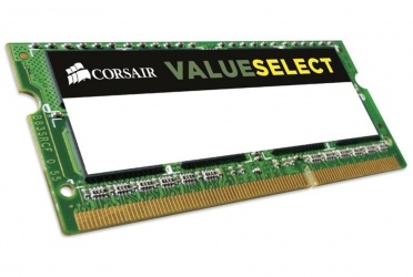 Memoria RAM Corsair ValueSelect DDR3L, 1600MHz, 2GB, SO-DIMM, 1.35v 