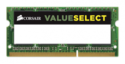 Memoria RAM Corsair Value Select DDR3L, 1600MHz, 8GB, SO-DIMM, 1.35v 