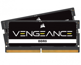 Kit Memoria RAM para Laptop Corsair Vengeance DDR5, 4800MHz, 16GB ( 2 x 8GB ), ECC CL40, 262-pin SO-DIMM 