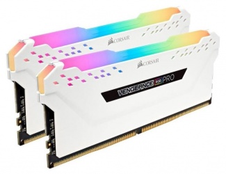 Kit Memoria RAM Corsair Vengeance DDR4, 3000MHz, 16GB (2 x 8GB), Non-ECC, CL15, XMP, Blanco 