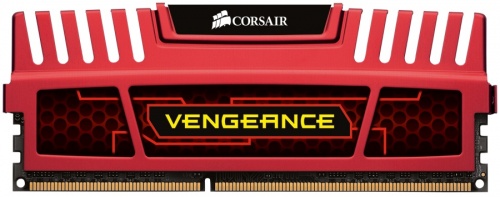 Kit Memoria RAM Corsair Vengeance Red DDR3, 1600MHz, 16GB (2 x 8GB), CL10 