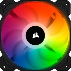 Ventilador Corsair iCUE SP140 RGB Pro, 140mm, 1150RPM, Negro 