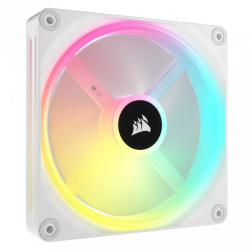 Ventilador Corsair ICUE LINK QX140 R, 140mm, 2000RPM, RGB, Blanco  
