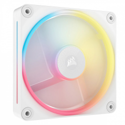 Ventilador Corsair iCUE LINK LX120-R, 120mm, 2400RPM, RGB, Blanco 
