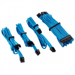 Corsair Kit de Inicio de Cables PSU Premium, Tipo 4, Azul 