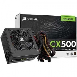 Fuente de Poder Corsair CX500 80 PLUS Bronze, ATX, 120mm, 500W 