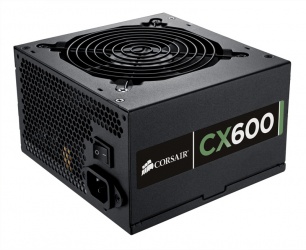 Fuente de Poder Corsair CX600, ATX, 600W 