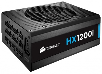 Fuente de Poder Corsair HX1200i 80 PLUS Platinum, 24-pin ATX, 140mm, 1200W 