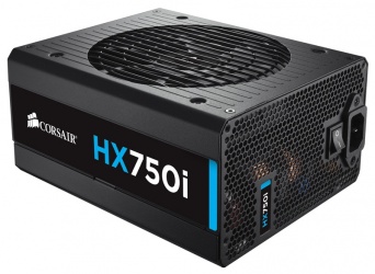 Fuente de Poder Corsair HX750i 80 PLUS Platinum, ATX, 140mm, 750W 
