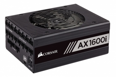 Fuente de Poder Corsair AX1600i 80 PLUS Titanium, 20+4 pin ATX, 140mm, 1600W 