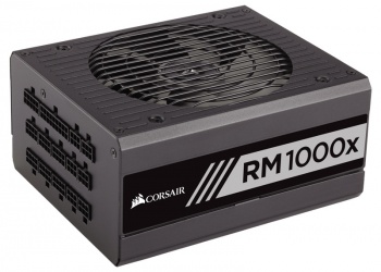 Fuente de Poder Corsair RM1000x 80 PLUS Gold, Modular, 24-pin ATX, 135mm, 1000W  