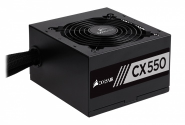 Fuente de Poder Corsair CX550 80 PLUS Bronze, ATX, 120mm, 550W 