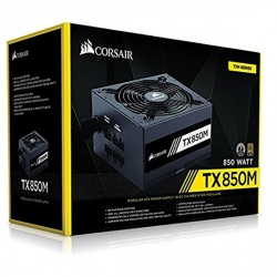 Fuente de Poder Corsair TX850M 80 PLUS Gold, 20+4 pin ATX, 120mm, 850W 