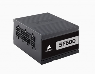 Fuente de Poder Corsair SF600 PLUS 80 PLUS Platinum, SFX, 600W 
