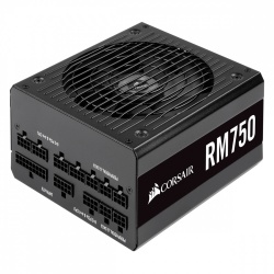 Fuente de Poder Corsair RM750 80 PLUS Gold, 135mm, 750W, con Rodamiento de Rifle 