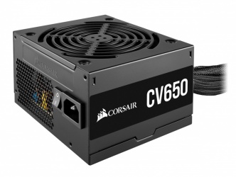 Fuente de Poder Corsair CV650 80 PLUS Bronze, 24-pin ATX, 120mm, 650W 
