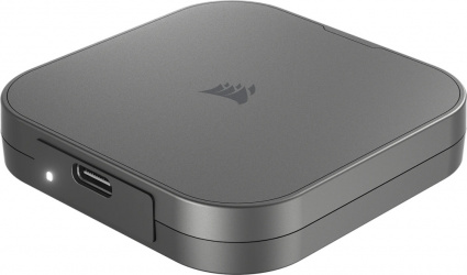 SSD Externo Corsair EX400U, 1TB, USB-C, Negro 