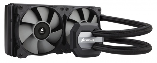 Corsair Hydro Series H100i GTX Enfriamiento Líquido de Rendimiento Extremo para CPU, 2x 120mm, 2100RPM 