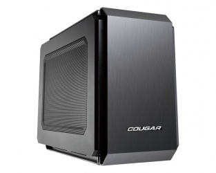 Gabinete Cougar QBX, Mini-Tower, Mini-ITX, USB 3.0, sin Fuente, Negro 