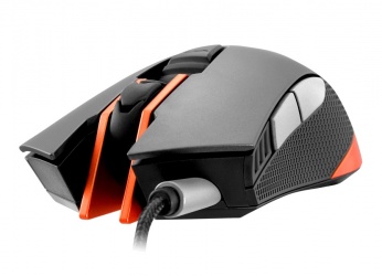 Mouse Gamer Cougar Óptico 550M, Alámbrico, USB, 6400DPI, Gris/Naranja 