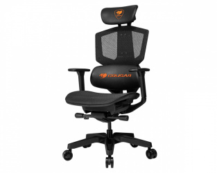 Cougar Silla Gamer Argo One, hasta 150Kg, Negro/Naranja 