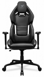 Cougar Silla Gamer HOTROD, hasta 136kg, Negro 