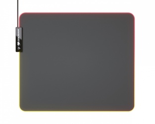 Mousepad Cougar NEON RGB, 35 x 30cm, Grosor 4mm, Negro 