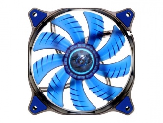 Ventilador Cougar CF-D12HB-B, 120mm, 1200RPM, Negro/Azul  