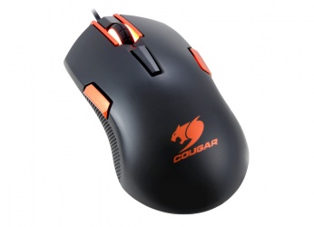 Mouse Gamer Cougar Óptico CM-250M, Alámbrico, USB, 4000DPI, Negro 