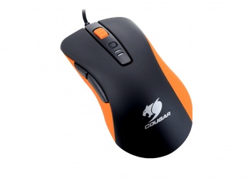 Mouse Gamer Cougar Óptico 300M, Alámbrico, USB, 4000DPI, Negro/Naranja 
