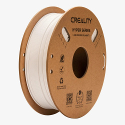 Creality Bobina de Filamento PETG Hyper Series, Diámetro 1.75mm, 1kg, Blanco 