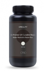 Creality Resina para Impresora 3D 3302010044, Lavable Plus, 500g, Blanco 