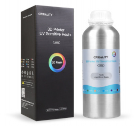 Creality Resina para Impresora 3D 3302030013, Rígida Bajo, 0.5Kg, Blanco 