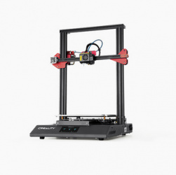 Creality Impresora 3D CR-10S Pro V2, 61 x 60 x 59cm, Negro/Rojo 