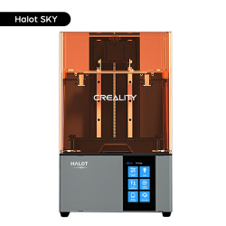 Creality Impresora 3D Halot Sky, 19.2 x 12 x 20cm, Gris/Naranja 