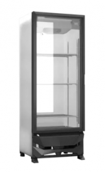 Criotec Refrigerador CFX17, 17 Pies Cúbicos, Negro/Blanco 