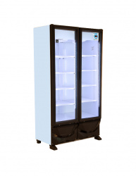 Criotec Refrigerador CFX-24 2P, 24 Pies Cúbicos, Blanco/Negro 